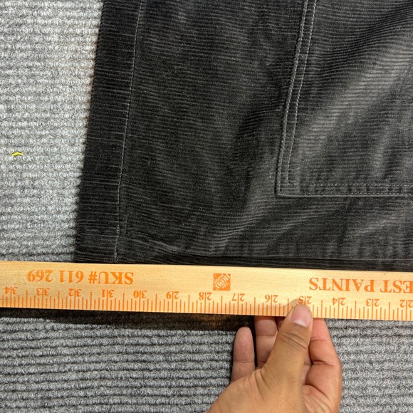 Vintage No Boundaries Pants Men's 38x31 Black Corduroy Carpenter Wide Leg Skater - Picture 8 of 8
